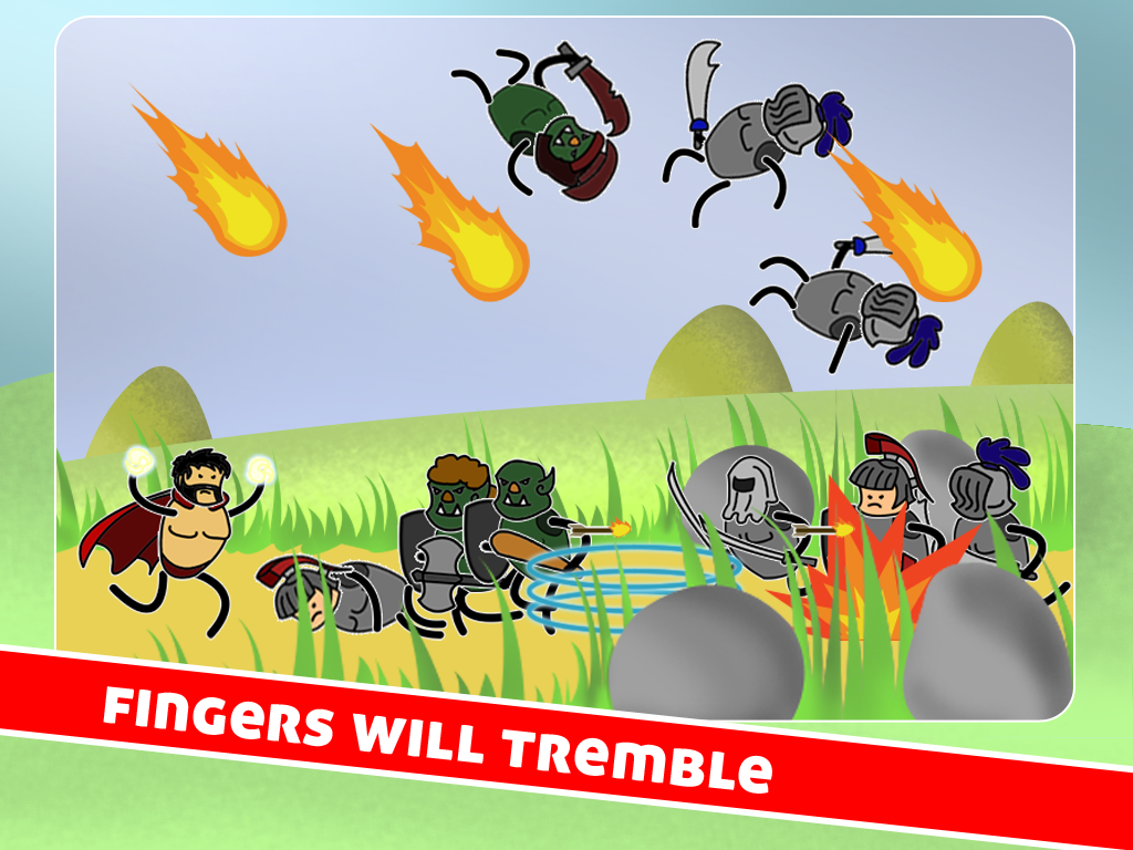 Swipe Heroes - The Endless Medieval Gauntlet