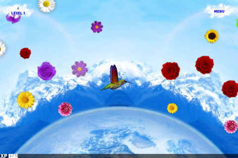 Humming Birds - Collect the flowers screenshot 3