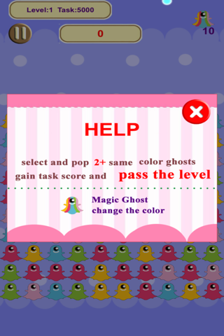 Pop Ghost- challenge the levels and get the 3 stars. screenshot 3