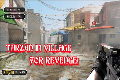 Tarzan Sniper Revenge - Protecting The Villagers from Terrorist Soldiers FPS Game screenshot 2