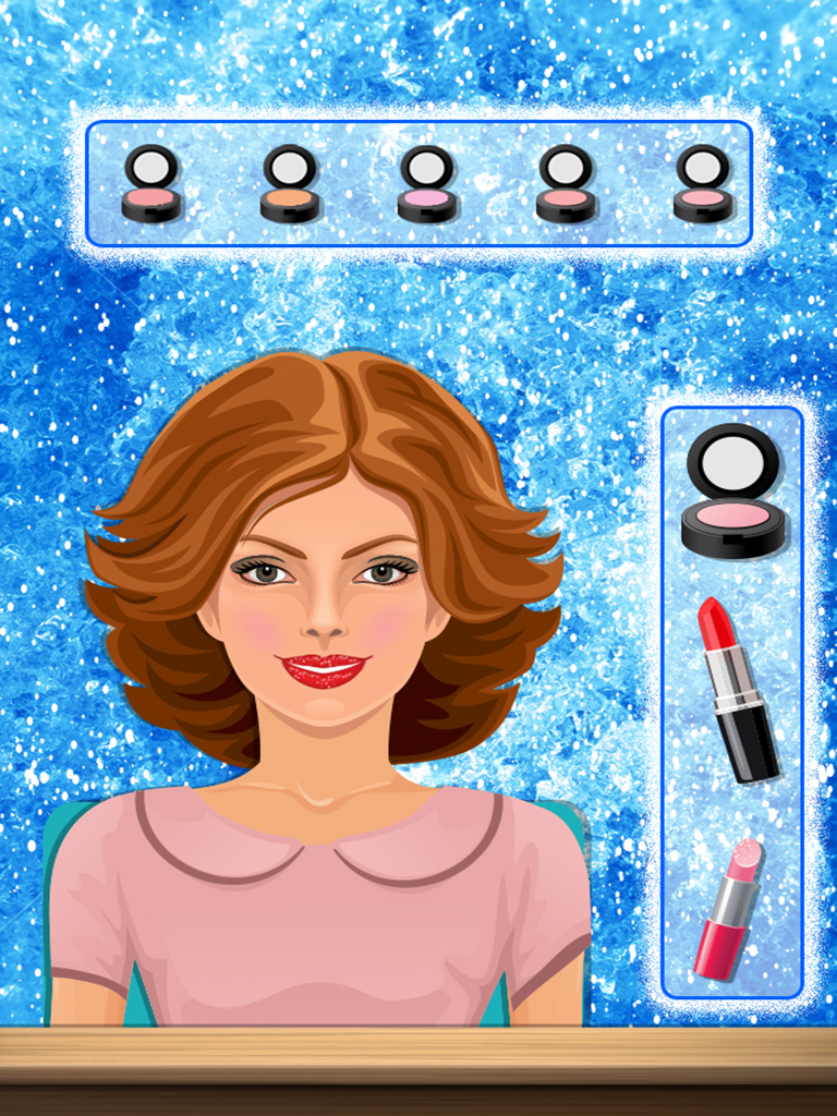 Icy Princess Makeover Salon - A royal party salon dress up and makeup game for teen girls