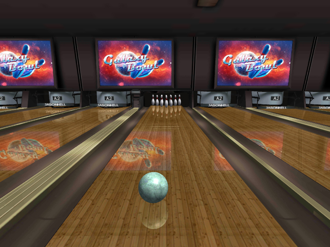 ‎Galaxy Bowling Screenshot