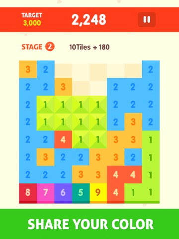 Screenshot #6 pour Just Clear All - popping numbers puzzle game