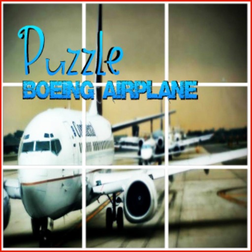 Puzzle Boeing Airplane Icon
