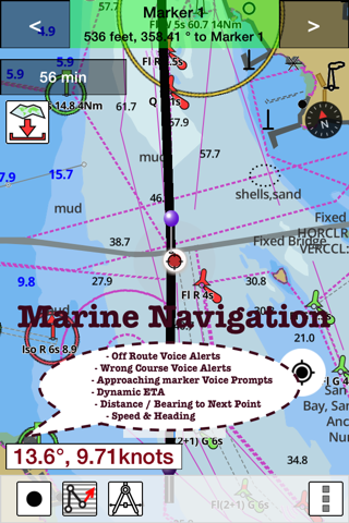 i-Boating: Marine Charts & Gps screenshot 2