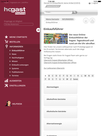 Screenshot #4 pour Hogast Einkaufsführer
