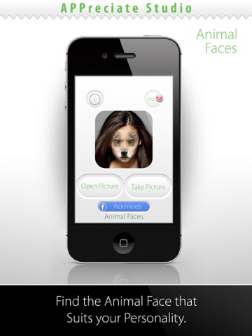 Animal face - Safari at Home iPad screenshot 4 - Photo & Video app