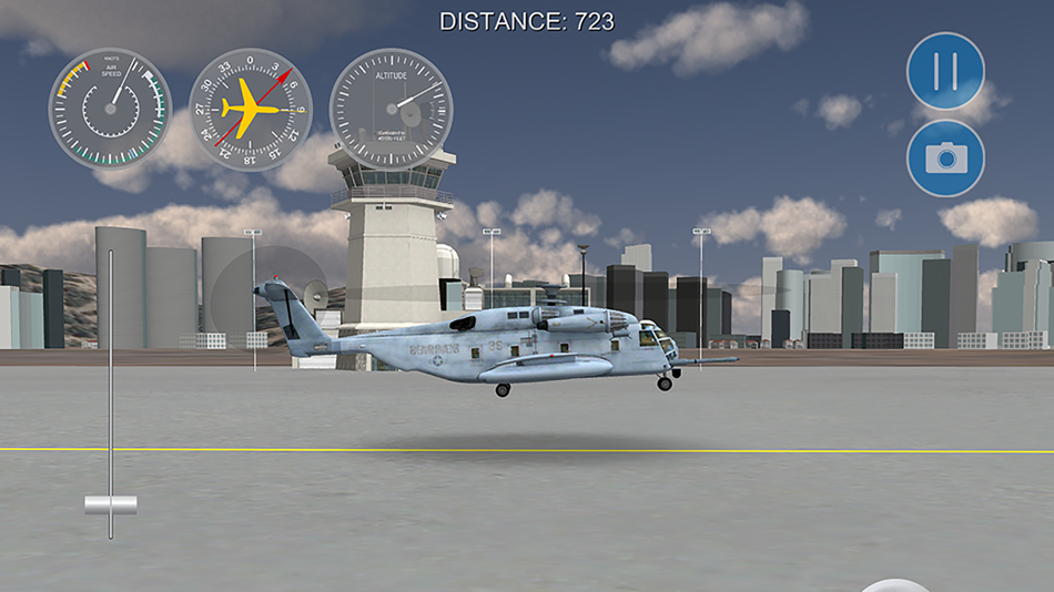 #3. F18 Flight Simulator (iOS) 由: Tri One Games