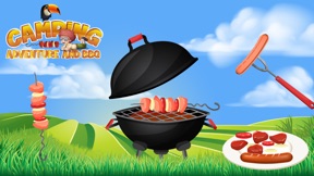 Camping Adventure & BBQ - Outdoor cooking party and fun game screenshot