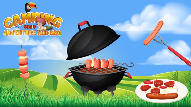 Camping Adventure & BBQ - Outdoor cooking party and fun game