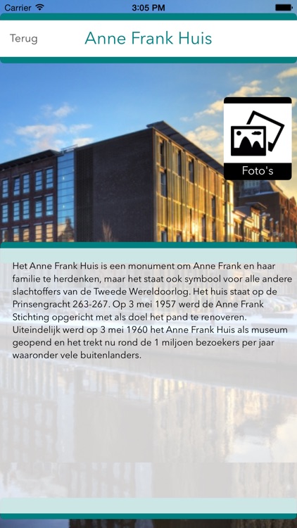 Amsterdam's Hoogtepunten - Leuke en nuttige informatie & feitjes over Amsterdam, Statistieken en Op de Kaart screenshot-4