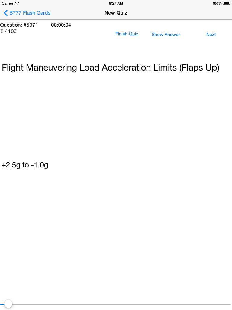 Systems & Limitations Flash Cards for Boeing 777