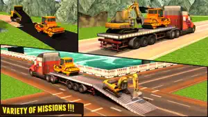 Offroad Construction Simulator - Road Builder screenshot 1