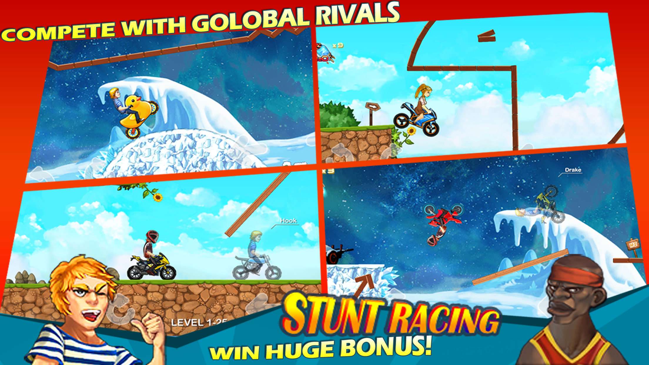 Stunt Racing - Extreme Moto Trials