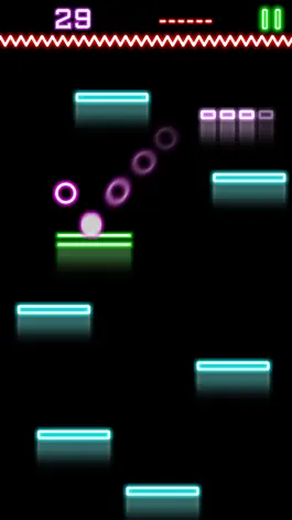 Game screenshot Rock Hero Drop in glowing light shaft scrolling at speed hack