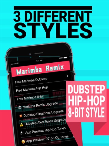Marimba Remixed Ringtones for iPhone iPad screenshot 1 - Music app