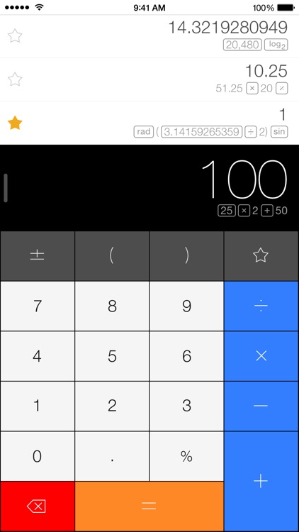 Calcbot — The Intelligent Calculator and Unit Converter screenshot-0
