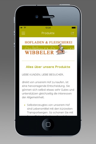 Hofladen und Fleischerei Wibbe screenshot 3