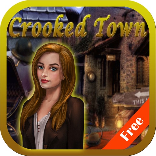 Crooked Town Hidden Objects Icon