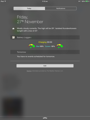 Screenshot #4 pour Battery Logger +