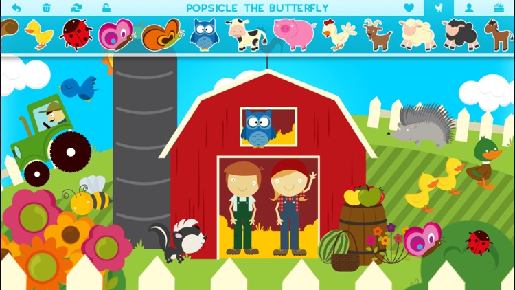 Farm Story Maker Activity Game for Kids and Toddlers Premium screenshot-2