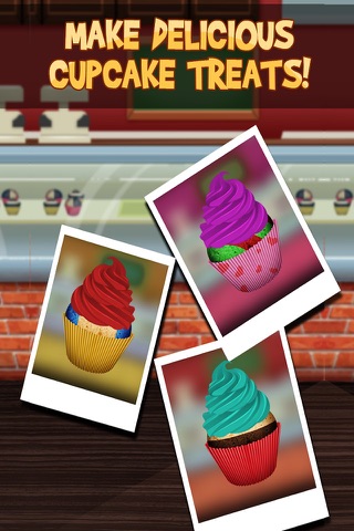 Awesome Sweet Cream Cupcake Dessert Maker screenshot 2