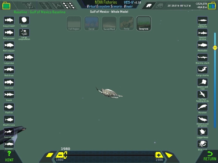 NOAA Virtual Ecosystem Scenario Viewer