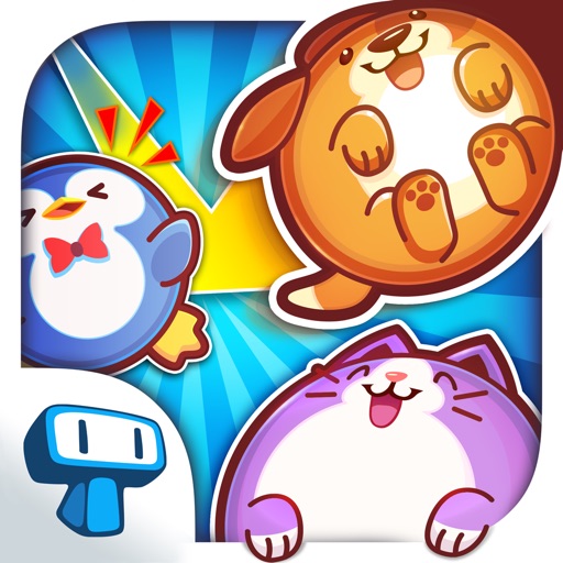 Pet Bowling - Flick & Sliding Puzzle of Virtual Animals for Kids icon