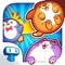 Pet Bowling - Flick & Sliding Puzzle of Virtual Animals for Kids