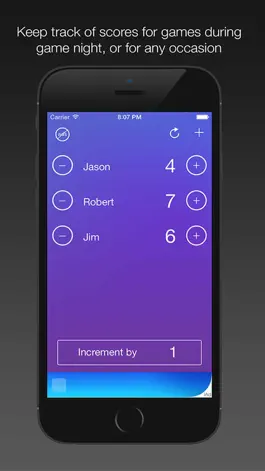 Game screenshot ScoreKeeper - Keep track of your scores for any board or card game mod apk