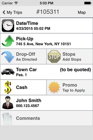 910 Car Service screenshot 4