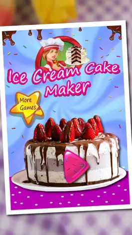 Game screenshot Ice Cream Cake Maker - A Frozen food fever & happy chef cooking game mod apk