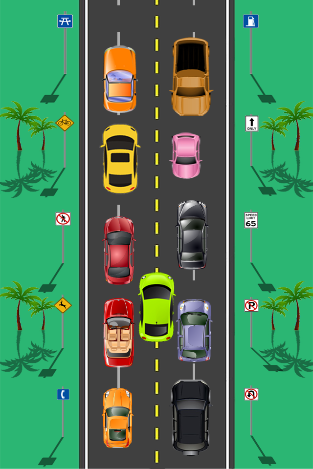 Kids turbo Cars Infinity run city car driving simulator 2015