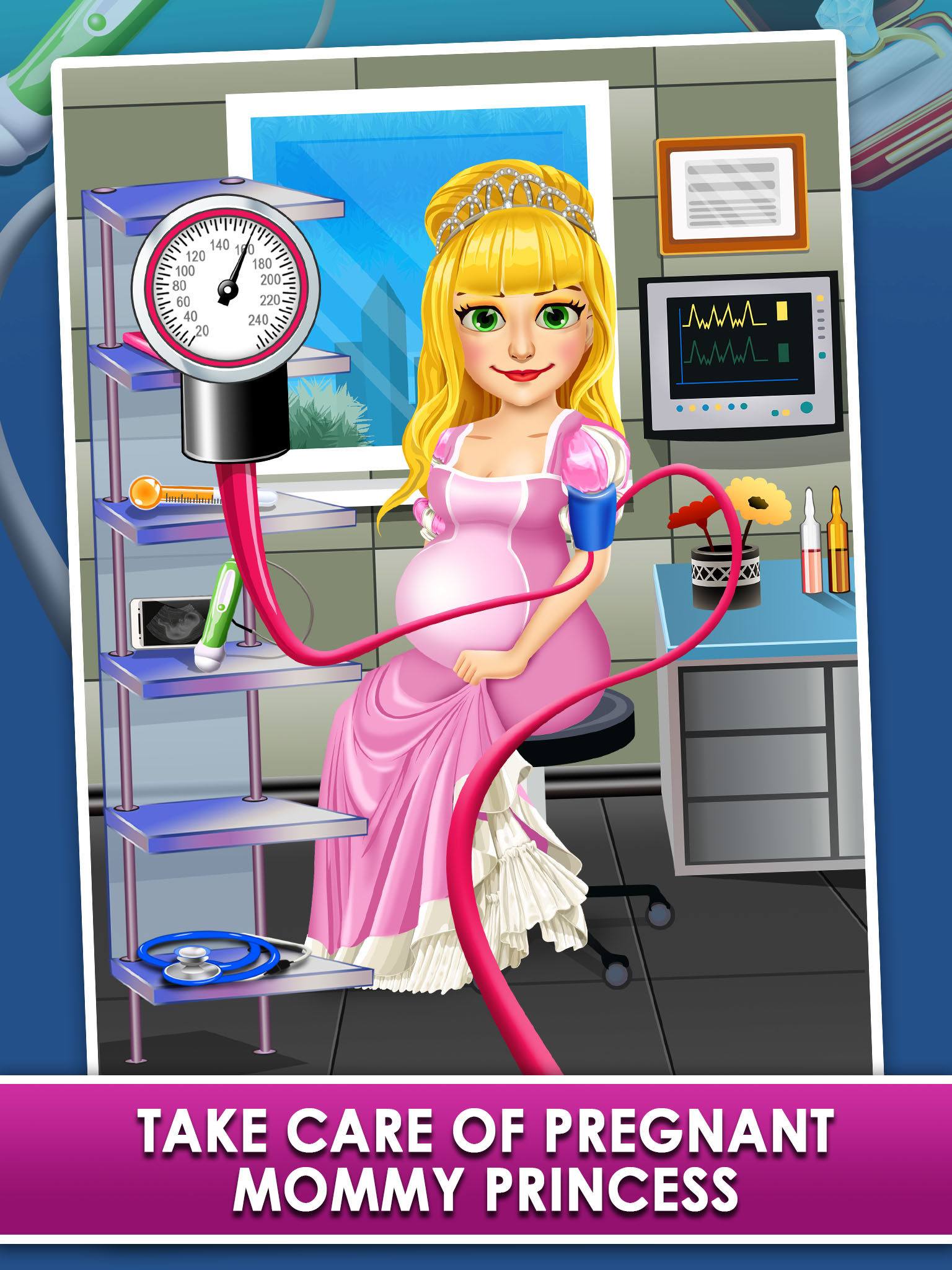 Mommy's Quadruplet Newborn Babies - My Baby Food Maker & Dentist Doctor Salon! screenshot 8