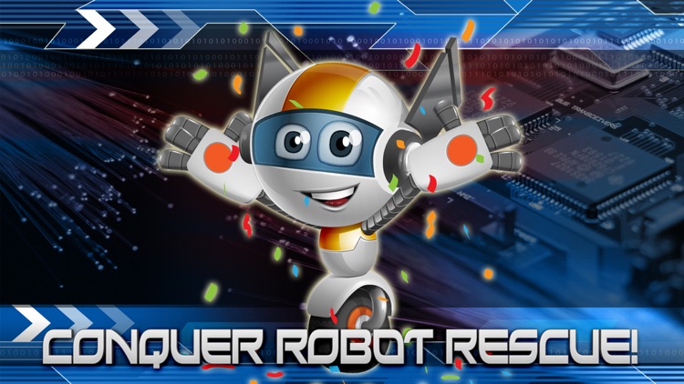 Robot Rescue - Kid's Space Adventure Game FREE screenshot-4