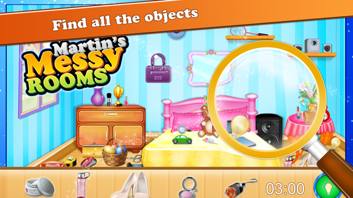 Martins Messy Rooms - Hidden Object