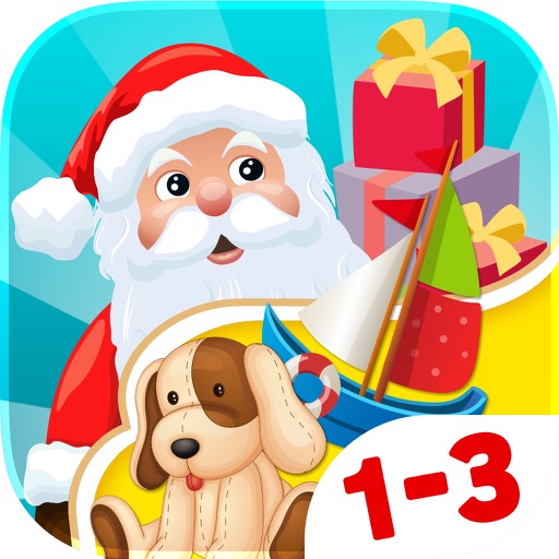 Santas Workshop Christmas games free for kids icon