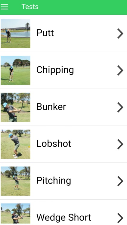 Golf Short Game Tracker by Admiron Apps