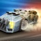 Jump behind the wheel of some bruising vehicles and blast your way to the finish line in Battle Riders