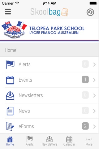 Telopea Park School - Skoolbag screenshot 2