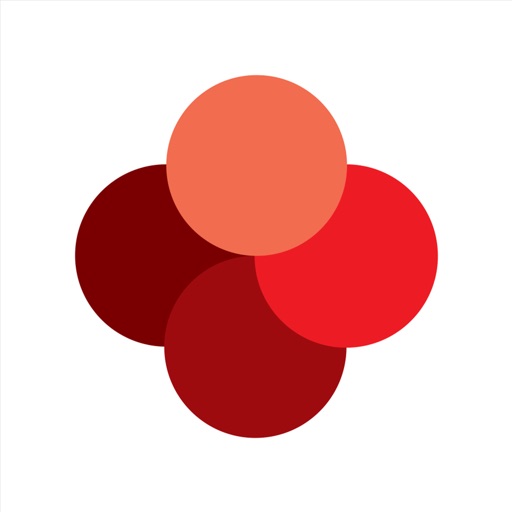 Four Red Dots Icon