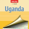 Уганда. Туристическая карта.