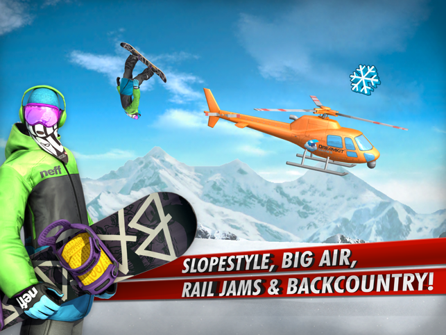 ‎SuperPro Snowboarding Screenshot
