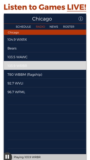 Chicago Football Radio & Live Scores(圖1)-速報App