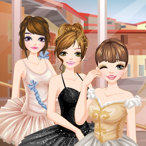 Ballerina Girls - Makeup game for girls who like to dress up beautiful ballerina girls