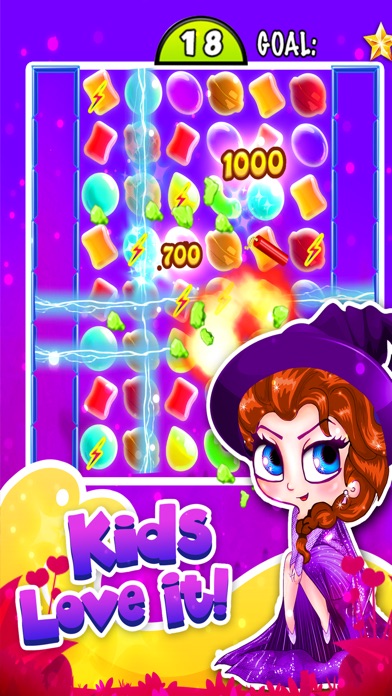 CANDY WITCH 2'015 - FRUIT BUBBLE'S JAM UK MATCH-3 CRAZY KITCHEN GAME FREE 1.0 IOS