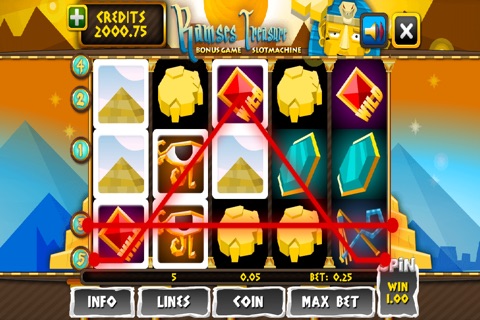 Ramses Treasure Slot - Jackpot screenshot 4
