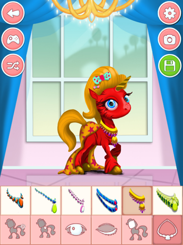 Screenshot #6 pour Jeux d'habillage pour filles: déguise ton poney