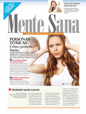 Revista Buena Salud screenshot 4
