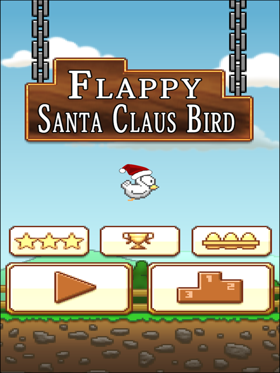 Screenshot #4 pour Flappy Santa Claus Bird - Flappy du Père Noël oiseau. Impossible de Noël aventure volante!